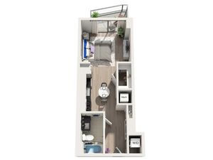 ST1 | Studio | 486 sq ft