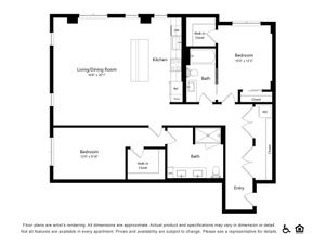 B7 | 2x2 | 1398 sq ft