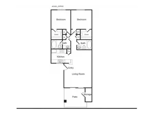 2b Floor Plan