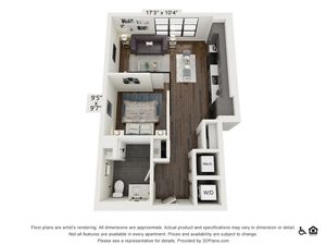 S5 | Studio | 610 sq ft