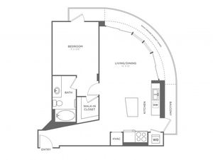 O\'Keefe | 1 bed 1 bath | from 773 square feet