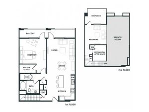 A9L | 1 bed 1 bath | from 1307 square feet