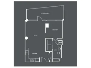A7 | 1 bed 1 bath | from 903 square feet