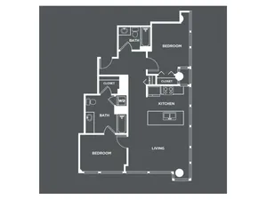 A2PH | 2 bed 2 bath | from 1000 square feet