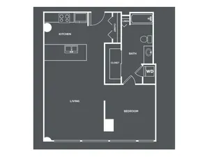 A19 | 1 bed 1 bath | from 778 square feet