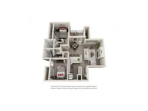2x2 | 2 bed 2 bath | from 990 square feet