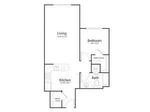 1t1 | 1 bed 1 bath | from 685 square feet