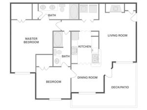 C4B - Classic | 2 bed 2 bath | from 1091 square feet