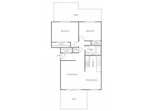 2BD/1BA Plan B - Classic