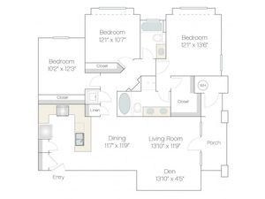 C2.GR | 3 bed 2 bath | from 1378 square feet