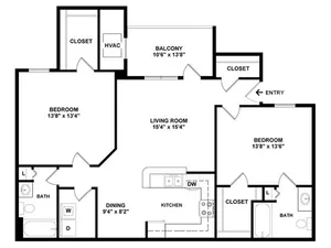 B2 Floor Plan Image