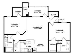 B3 Floor Plan Image