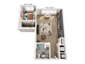 S2 | Studio | 754 sf