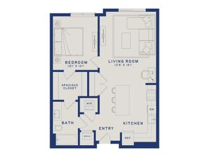 A13 | 1x1 | 740 sq ft