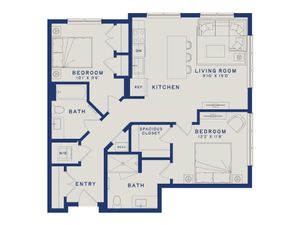 B3 | 2x2 | 978 sq ft