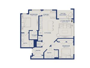 B15 | 2x2 | 1113 sf