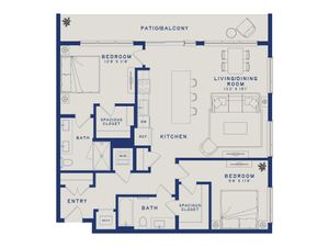 B18 | 2x2 | 1160 sf