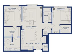 B19 | 2x2 | 1161 sf