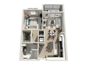 A1 Floor Plan Image
