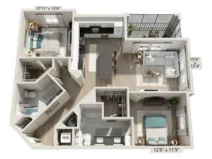 B2 Floor Plan Image