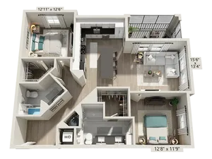 B3 Floor Plan Image