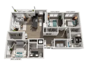 C1 Floor Plan Image