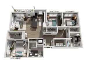 C1H Floor Plan Image