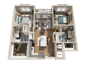 B1 Floor Plan Image
