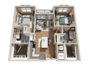 B2 Floor Plan Image