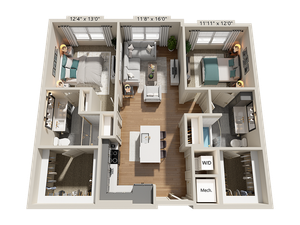B3 Floor Plan Image