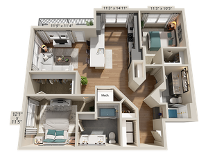 B4 Floor Plan Image