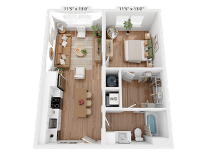 A1 Floor Plan Image