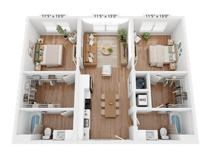 B2 Floor Plan Image
