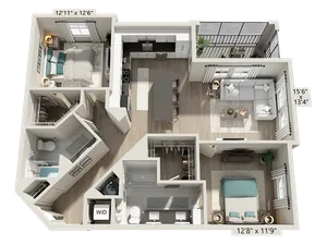 B2 Floor Plan Image