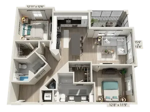 B3 Floor Plan Image