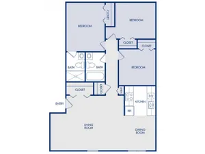 3 Bed 2 Bath