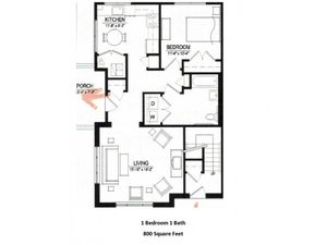 1 Bedroom 1 Bath