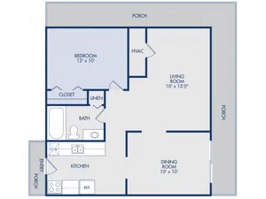 1 bedroom duplex