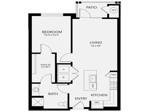 A1 ADA Floor Plan Image