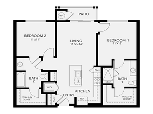 B1b Floor Plan Image