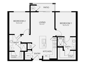 B1c Floor Plan Image
