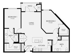 B3 ADA Floor Plan Image