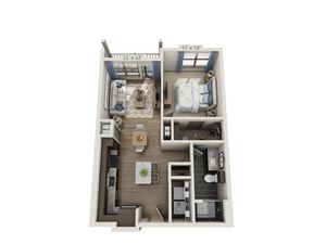 Overture Fair Ridge 62+ Active Adult Apartment Homes - A1.1