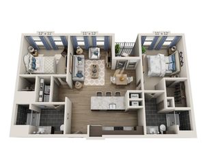 Overture Fair Ridge 62+ Active Adult Apartment Homes - B2-HC