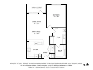 Everleigh Lakeline 60+ Active Adult Apartment Homes - A3-HC