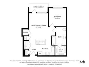 Everleigh Lakeline 60+ Active Adult Apartment Homes - A8-HC