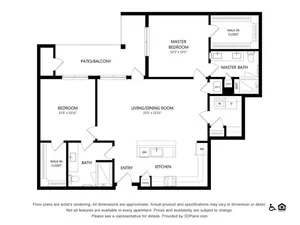 Everleigh Lakeline 60+ Active Adult Apartment Homes - B3A