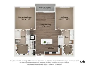 Everleigh Lakeline 60+ Active Adult Apartment Homes - B1