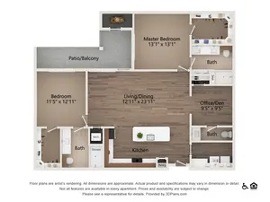 Everleigh Lakeline 60+ Active Adult Apartment Homes - B4