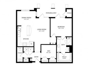 A4A | 1 bed 1 bath | from 994 square feet